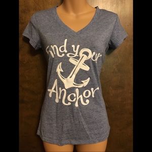 “Find Your Anchor” Women’s Tee, Size S
